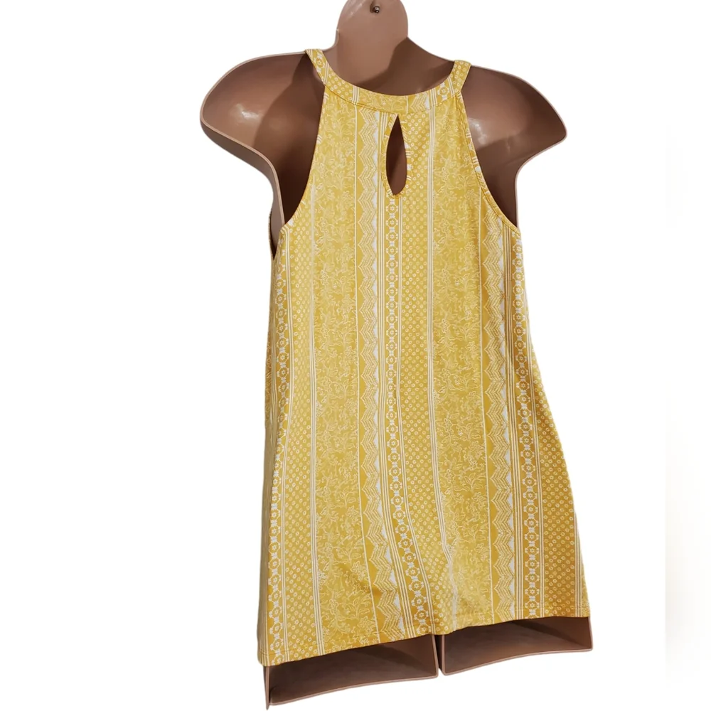 Torrid Hi Neck A-Line Keyhole Back Bohemian Tank Top Women’s 2X ~  Pre-Owned - Picture 6 of 11